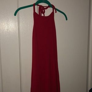 tank top dress w slit from F21